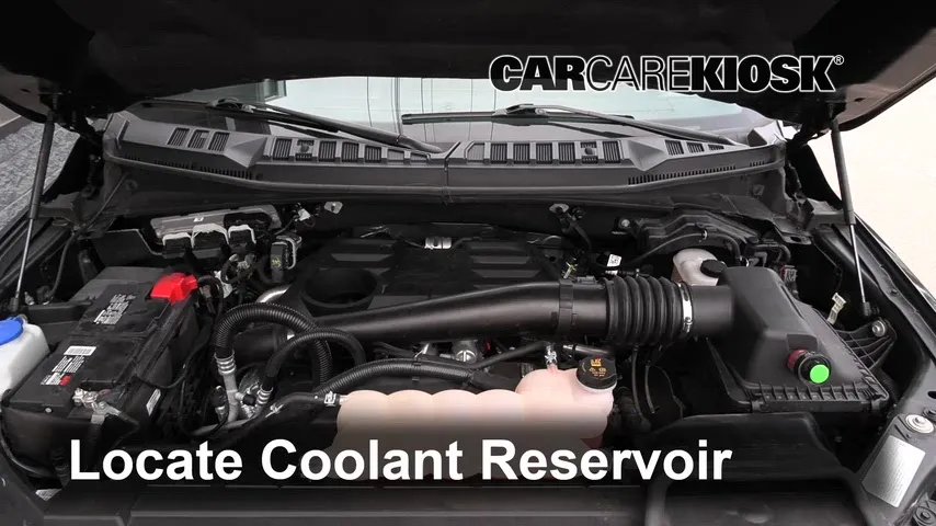 2018 Ford F-150 XLT 3.0L V6 Turbo Diesel Crew Cab Pickup Coolant (Antifreeze)